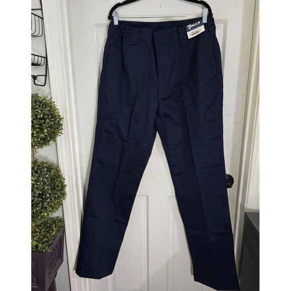 Galls Men's Navy Blue Core Civic Trouser Straight Leg Elastic Waist Size 36‎ NWT - Picture 4 of 13